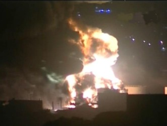 A&eacute;roport du Liban en flamme