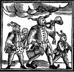 Gravure de la f&ecirc;te du Pourim